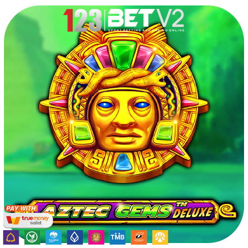 Aztec Gems Deluxe ธีมเป็นชนเผ่าโบราณเป็นลักษณะอารยธรรม