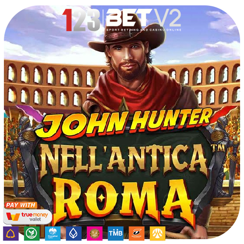 John Hunter nell'Antica Roma ธีมเกมสล็อตกรุงโรมโบราณ