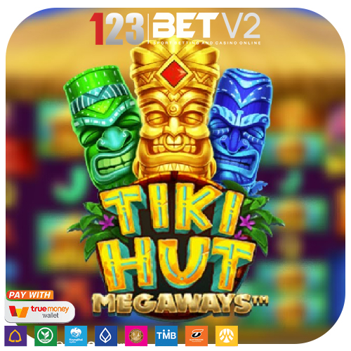 Tiki Hut Megaways ตำนานรูปแกะสลักที่แสดงถึงเทพเจ้า