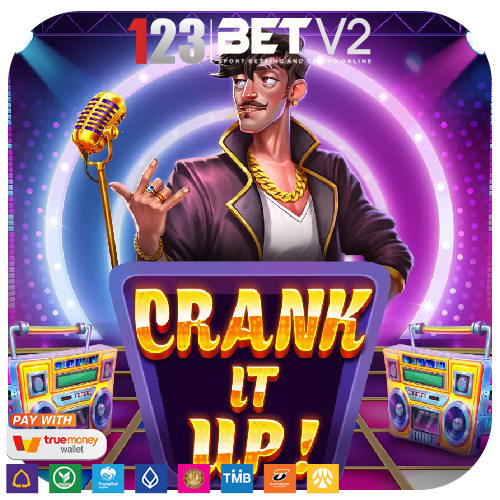 Crank it Up มาในธีมนักดนตรีร็อก ฉากหลังเป็นเวทีสีสันสดใส
