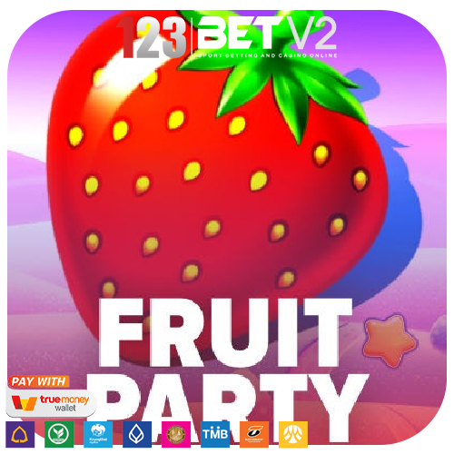 Fruit Party ทดลองเล่นสล็อตมาในธีมผลไม้ มาแรงที่สุด